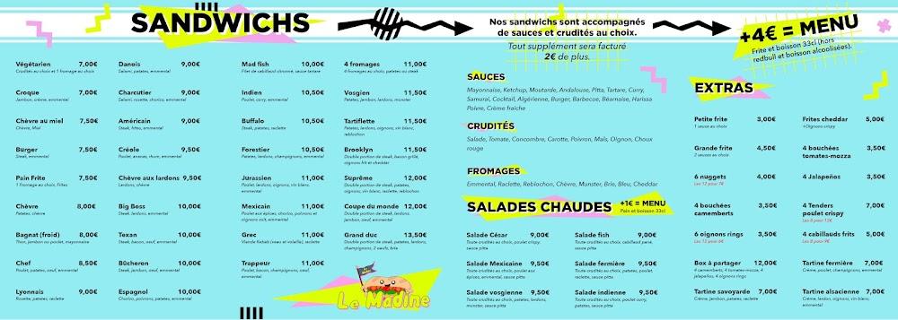 Le Madine - Menu Image 3